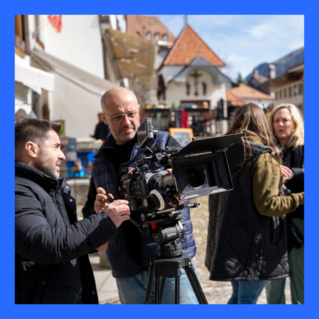 Tournage à Gruyères